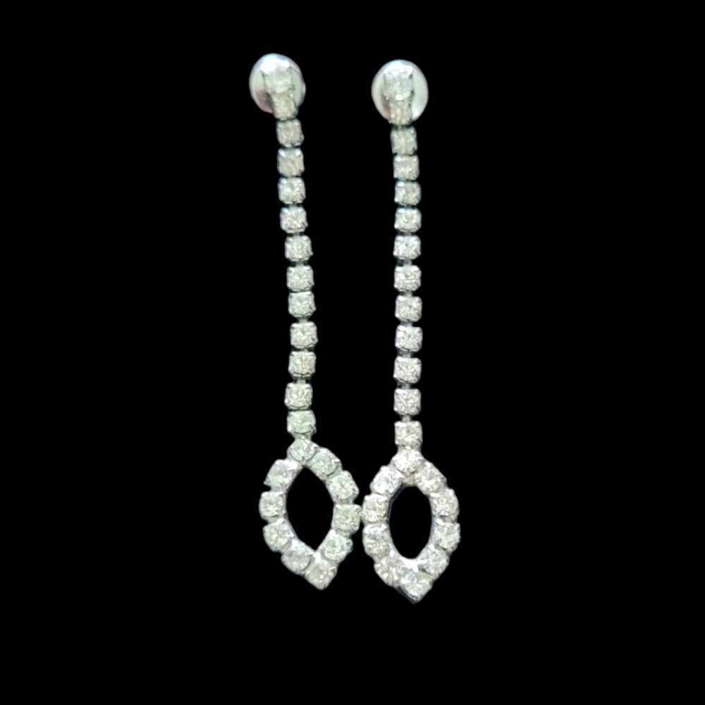 Drop Earrings-Tear cubic zirconia